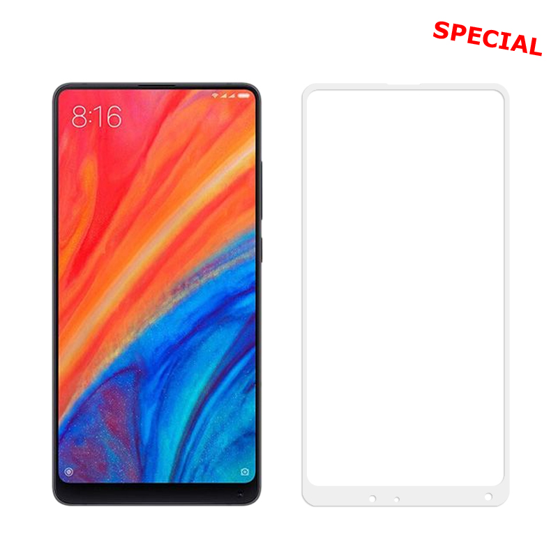 IDOL 1991 TEMPERED GLASS XIAOMI MI MIX 2S 5.99" 9H 0.25mm 2.5D SPECIAL FULL COVER WHITE