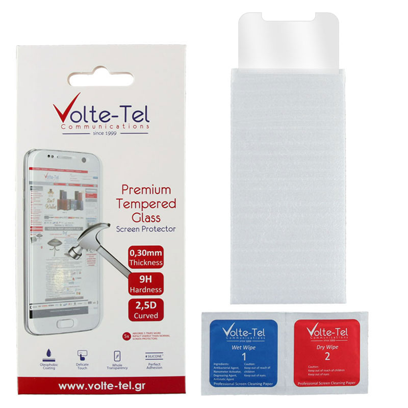 VOLTE-TEL TEMPERED GLASS IPHONE 11/XR 6.1" 9H 0.30mm 2.5D FULL GLUE OPEN NOTCH