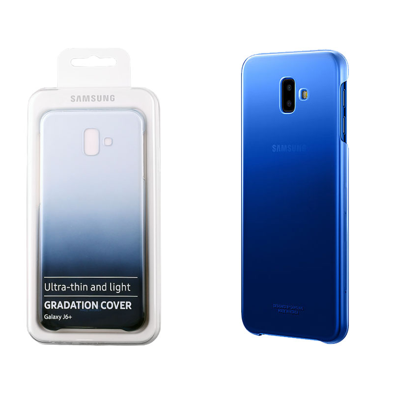 ΘΗΚΗ SAMSUNG J6 PLUS J610 GRADATION COVER EF-AJ610CLEGWW BLUE PACKING OR