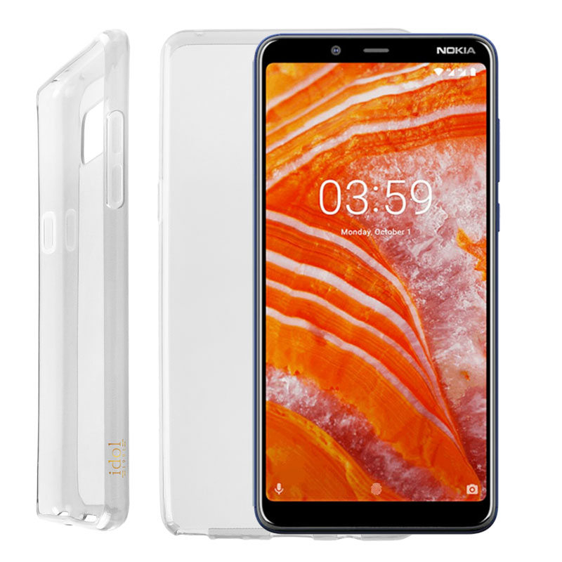 IDOL 1991 ΘΗΚΗ NOKIA 3.1 PLUS 6.0" AIR SLIM TPU ΔΙΑΦΑΝΗ