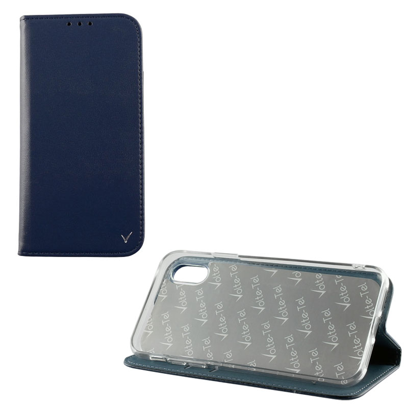 VOLTE-TEL ΘΗΚΗ SAMSUNG S10e G970 5.8" POCKET MAGNET BOOK STAND BLUE