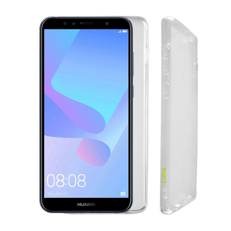 LIME ΘΗΚΗ HUAWEI Y6 2018 5.7" SLIMCLEAR TPU ΔΙΑΦΑΝΗ