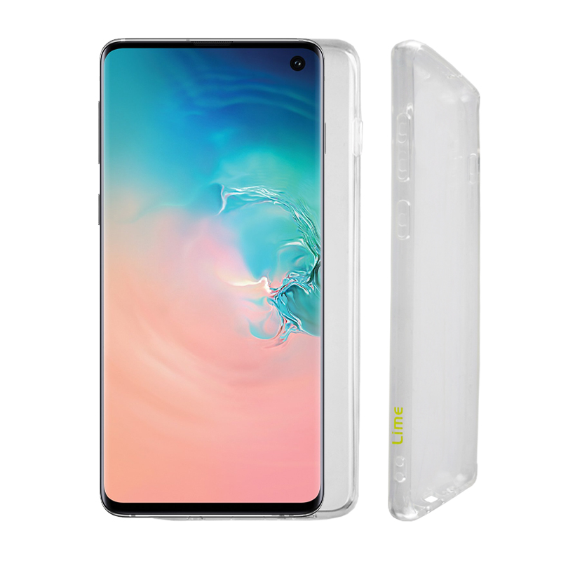 LIME ΘΗΚΗ SAMSUNG S10 G973 6.1" SLIMCLEAR TPU ΔΙΑΦΑΝΗ