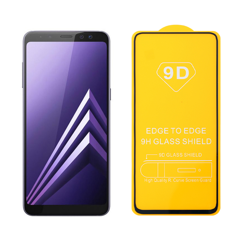 IDOL 1991 TEMPERED GLASS SAMSUNG A80 2019 A805 6.7" 9H 0.25mm 9D FULL GLUE SPECIAL FULL COVER BLACK