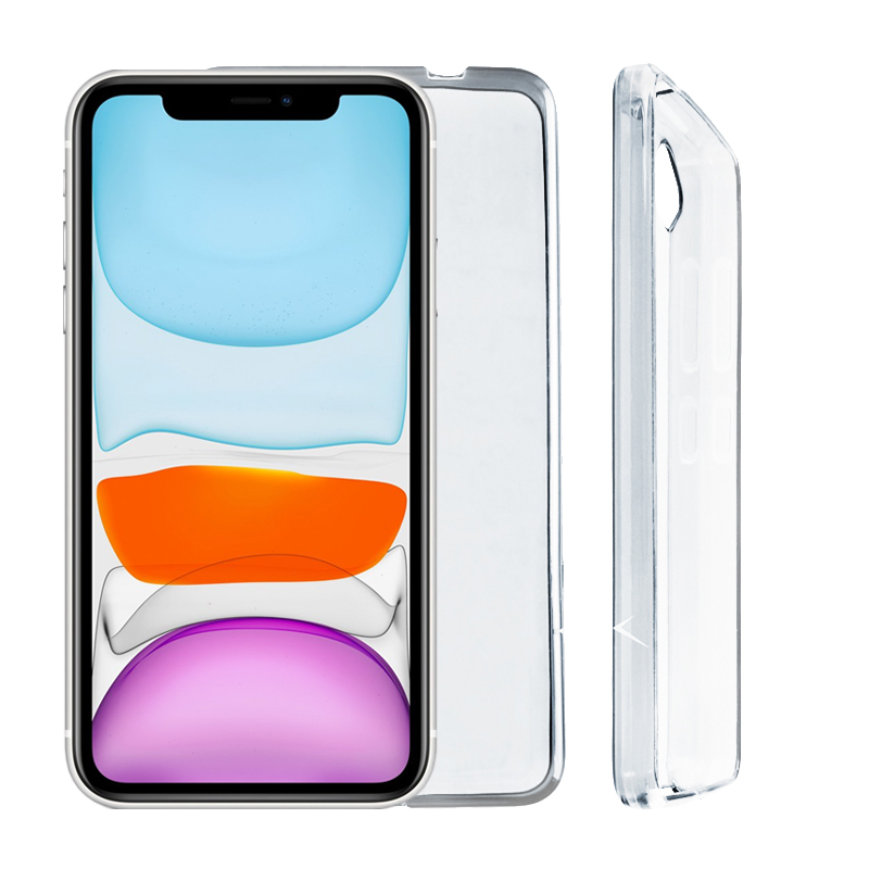 VOLTE-TEL ΘΗΚΗ IPHONE 11 6.1" SLIMCOLOR AIR TPU ΔΙΑΦΑΝΗ