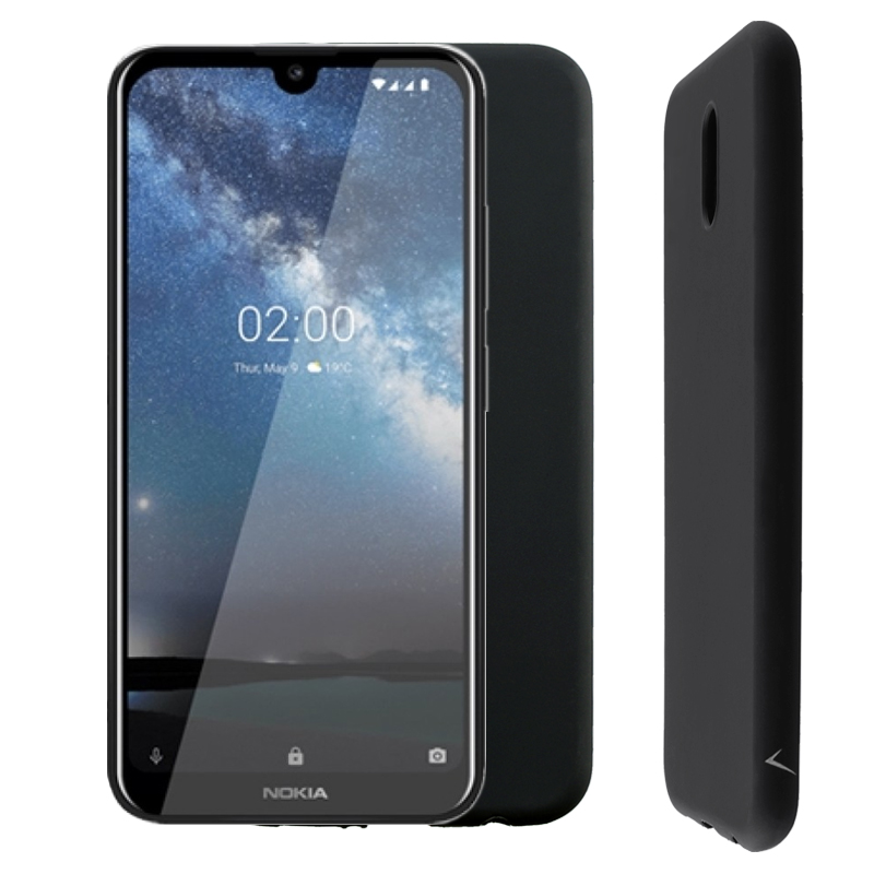 VOLTE-TEL ΘΗΚΗ NOKIA 2.2 5.71" SILICON TPU BLACK