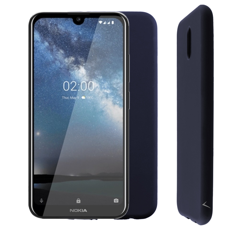 VOLTE-TEL ΘΗΚΗ NOKIA 2.2 5.71" SILICON TPU BLUE