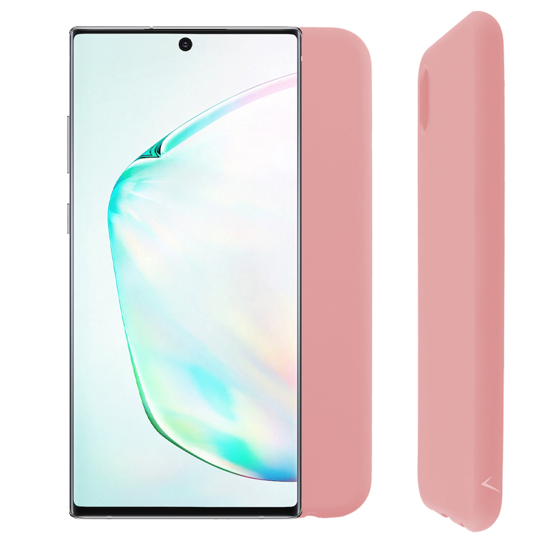 VOLTE-TEL ΘΗΚΗ SAMSUNG NOTE 10 PLUS N975 6.8" SILICON TPU PINK