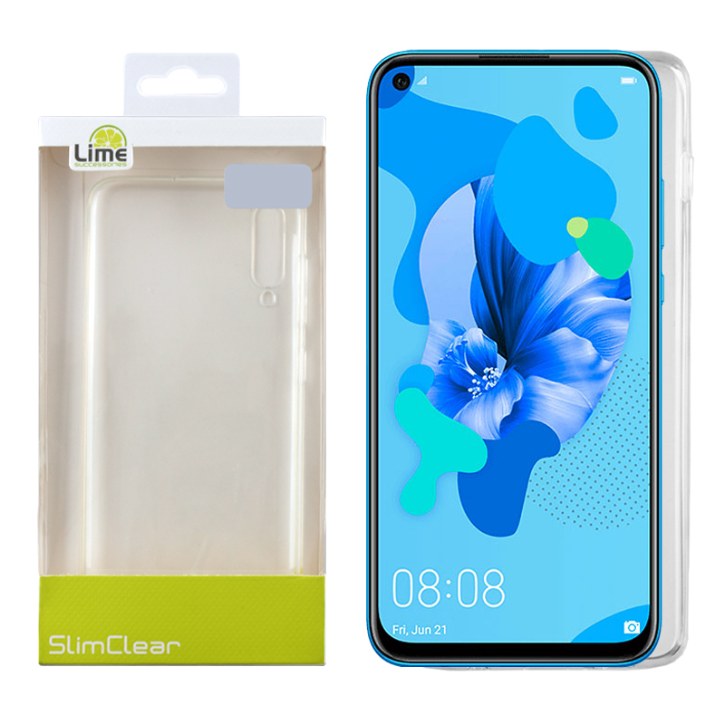 LIME ΘΗΚΗ HUAWEI P20 LITE 2019 6.4" SLIMCLEAR TPU ΔΙΑΦΑΝΗ