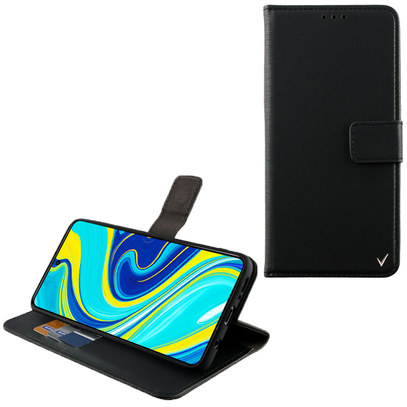 VOLTE-TEL ΘΗΚΗ XIAOMI REDMI NOTE 9S/NOTE 9 PRO/NOTE 9 PRO MAX 6.67" ALLURE MAGNET BOOK STAND CLIP BLACK