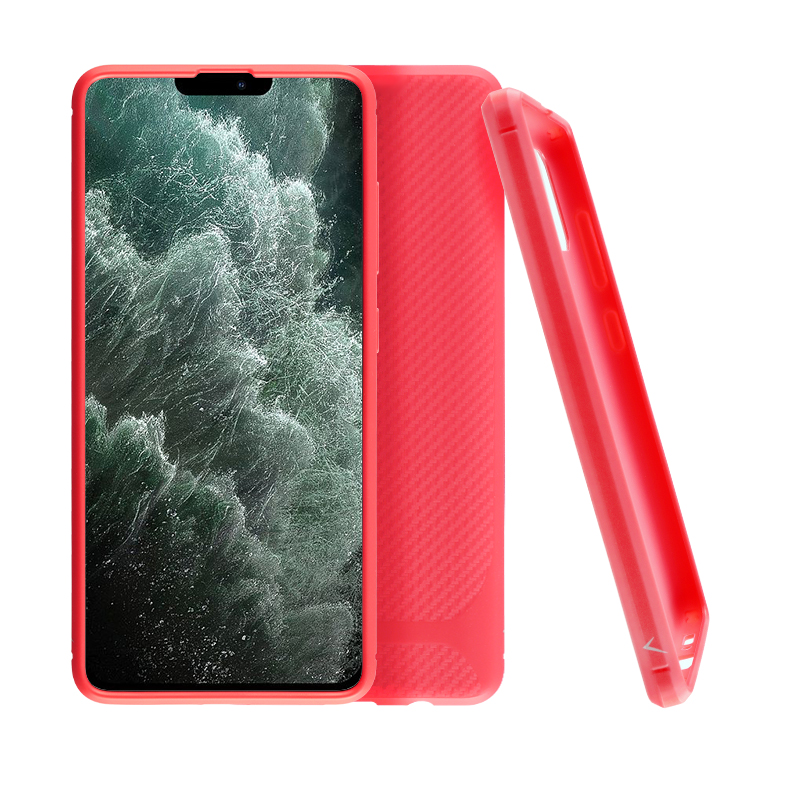 VOLTE-TEL ΘΗΚΗ IPHONE 12 PRO MAX 6.7" CARBON RUGGED CAMERA PROTECTIVE RED