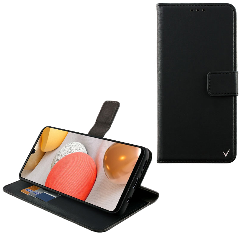 VOLTE-TEL ΘΗΚΗ SAMSUNG A42 5G A426 6.6" ALLURE MAGNET BOOK STAND CLIP BLACK