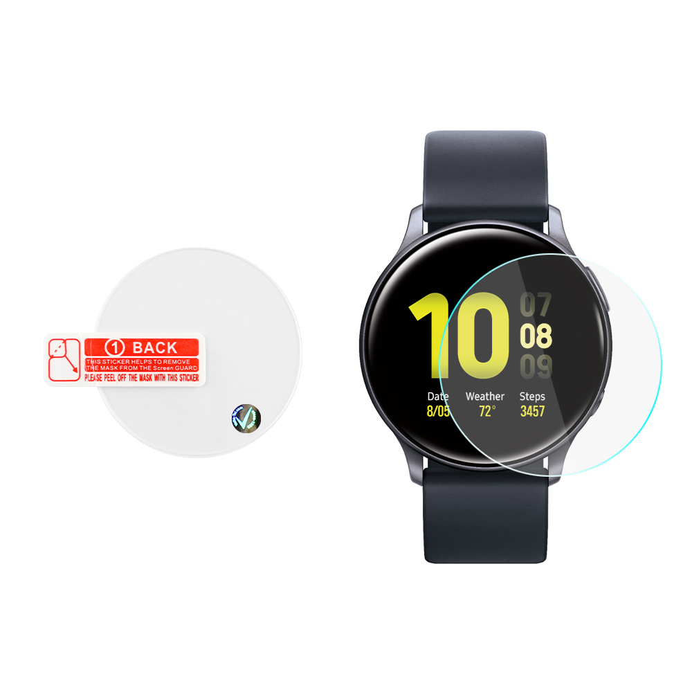 VOLTE-TEL TEMPERED GLASS SAMSUNG WATCH ACTIVE 2 40mm R830/R835 1.20" 9H 0.30mm 2.5D FULL GLUE FULL COVER