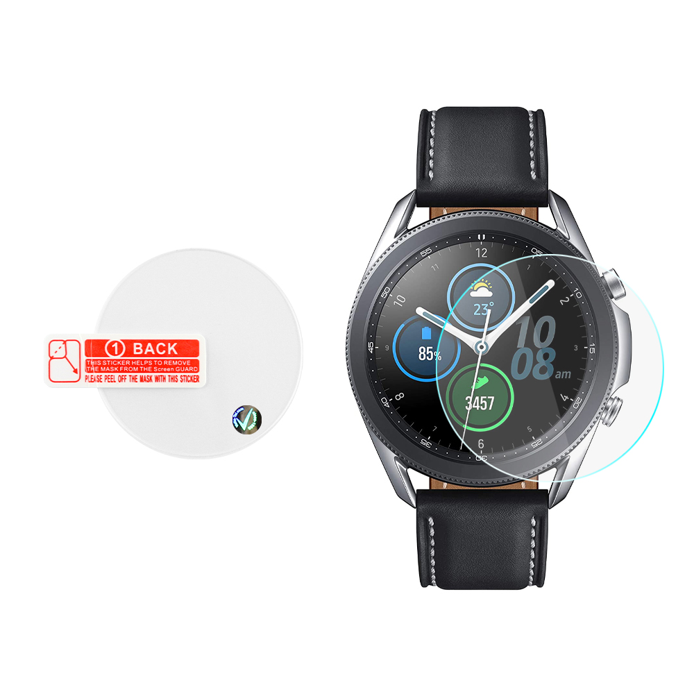 VOLTE-TEL TEMPERED GLASS SAMSUNG WATCH 3 45mm R840/R845 1.40" 9H 0.30mm 2.5D FULL GLUE FULL COVER
