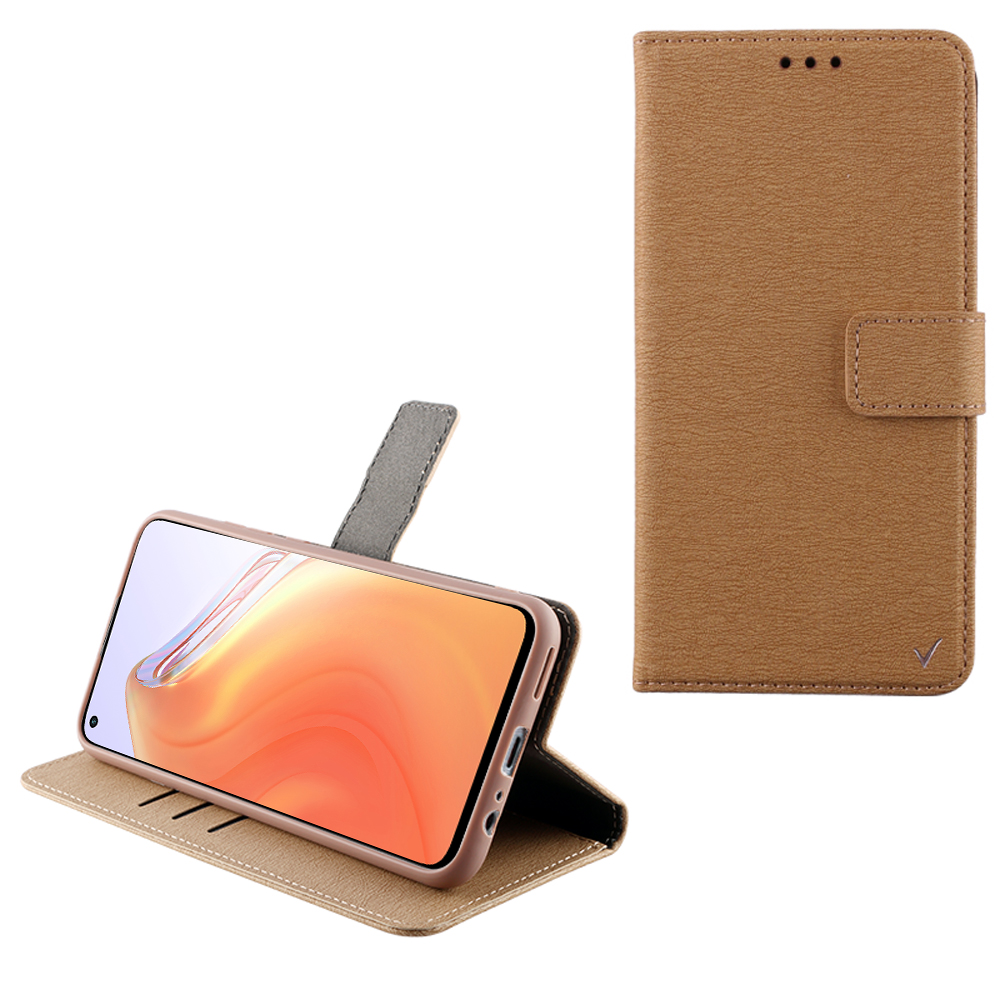 VOLTE-TEL ΘΗΚΗ XIAOMI MI 10T 5G/MI 10T PRO 5G 6.67" ALLURE MAGNET BOOK STAND CLIP GOLD