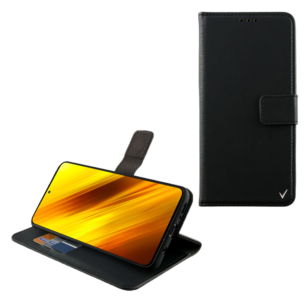 VOLTE-TEL ΘΗΚΗ XIAOMI POCO X3/POCO X3 PRO 6.67" ALLURE MAGNET BOOK STAND CLIP BLACK