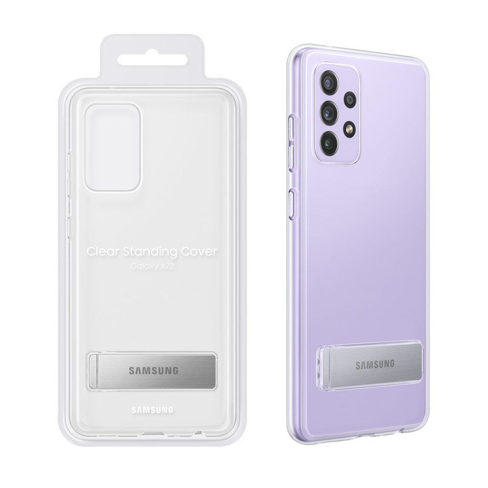 ΘΗΚΗ SAMSUNG A72 A725/A726 CLEAR COVER STANDING EF-JA725CTEGWW ΔΙΑΦΑΝΗ PACKING OR