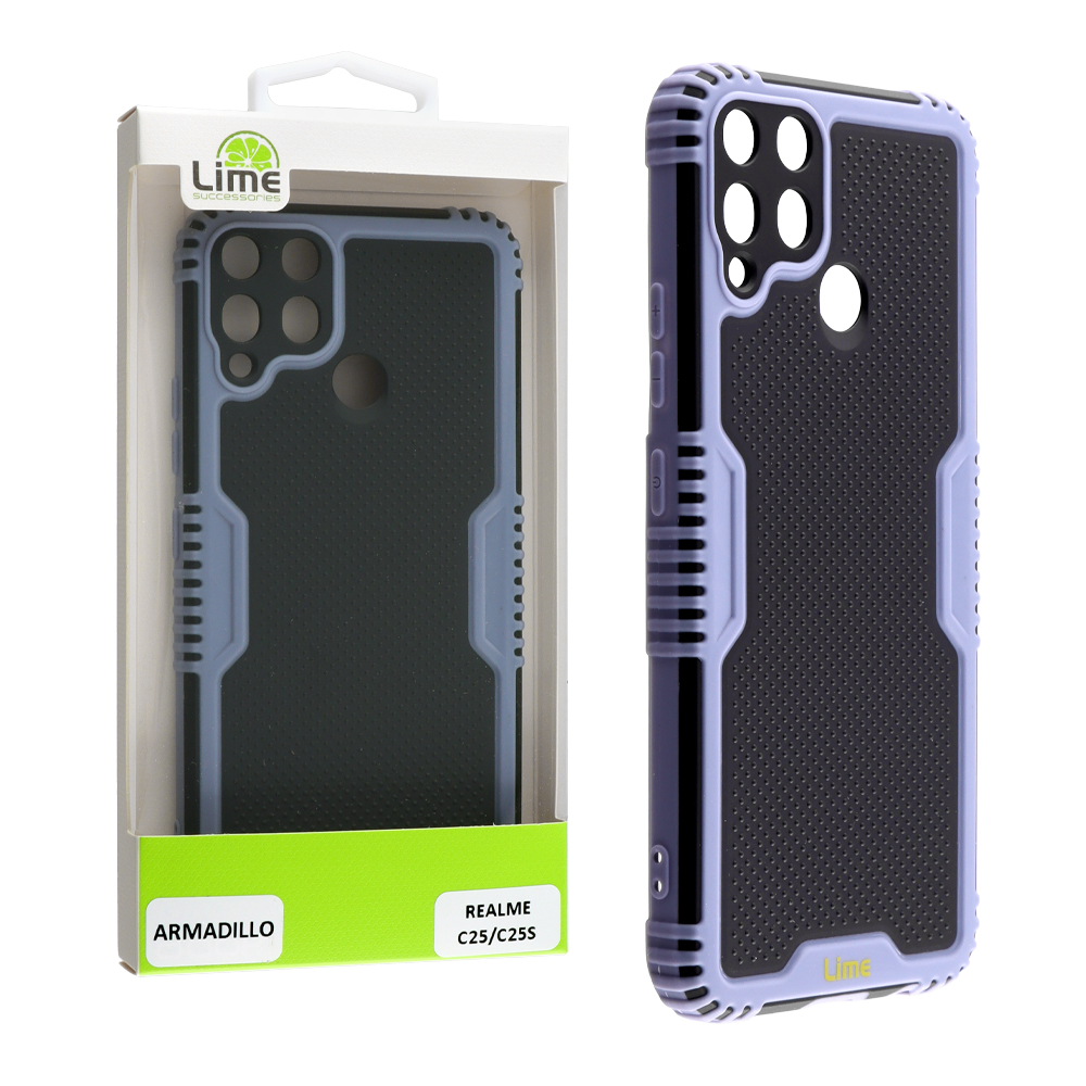 LIME ΘΗΚΗ REALME C25/C25s 6.5" ARMADILLO FULL CAMERA PROTECTION AIR FORCE BLUE