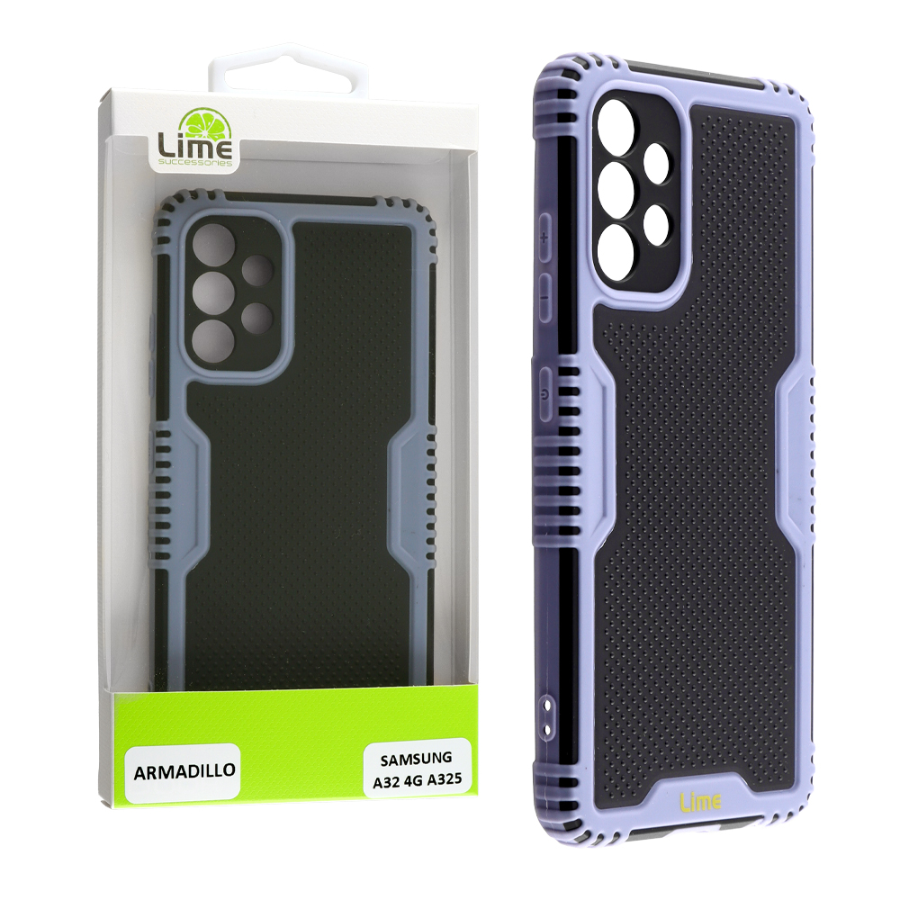LIME ΘΗΚΗ SAMSUNG A32 4G A325 6.4" ARMADILLO FULL CAMERA PROTECTION AIR FORCE BLUE