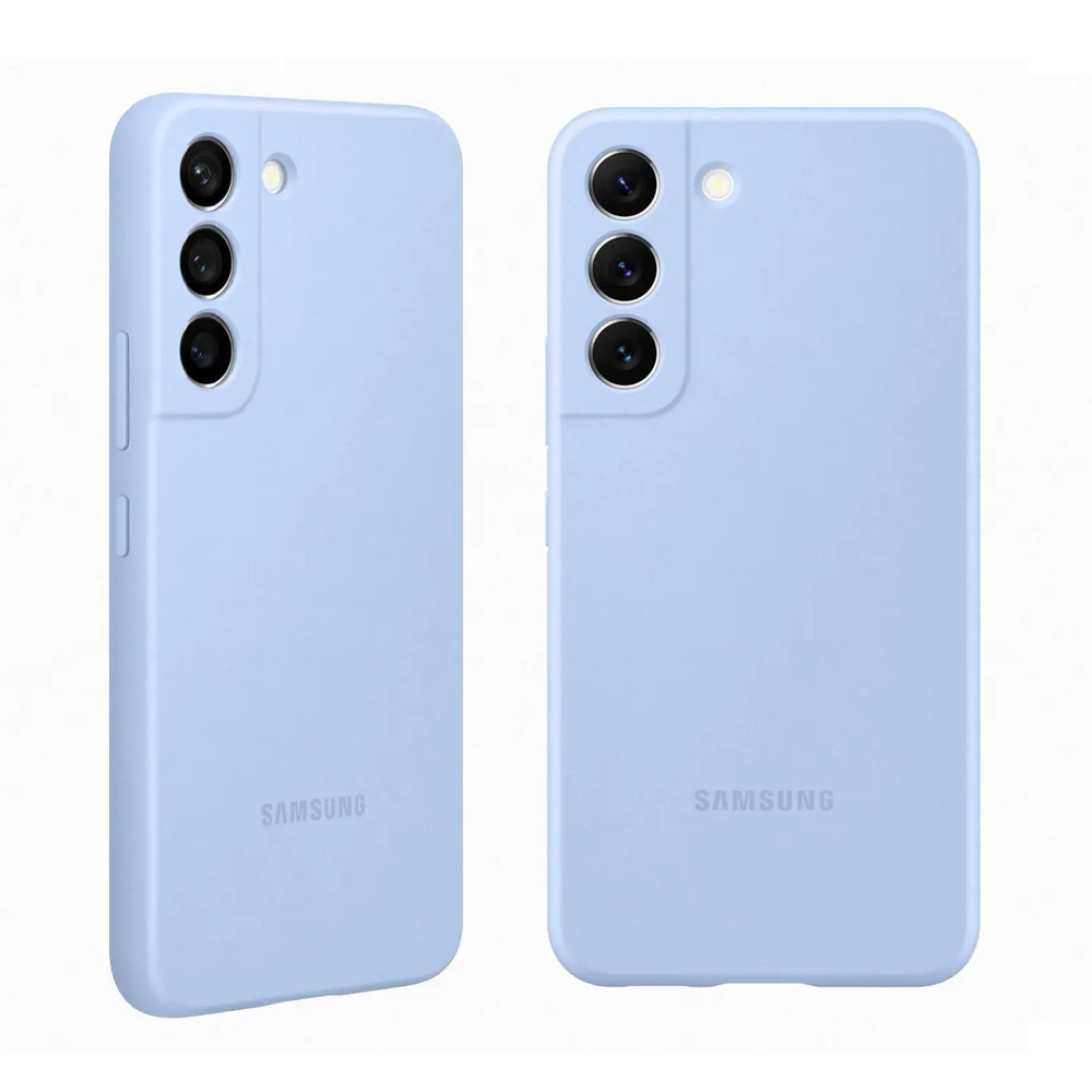 ΘΗΚΗ SAMSUNG S22 PLUS 5G S906 SILICONE COVER EF-PS906TLEGWW SKY BLUE PACKING OR