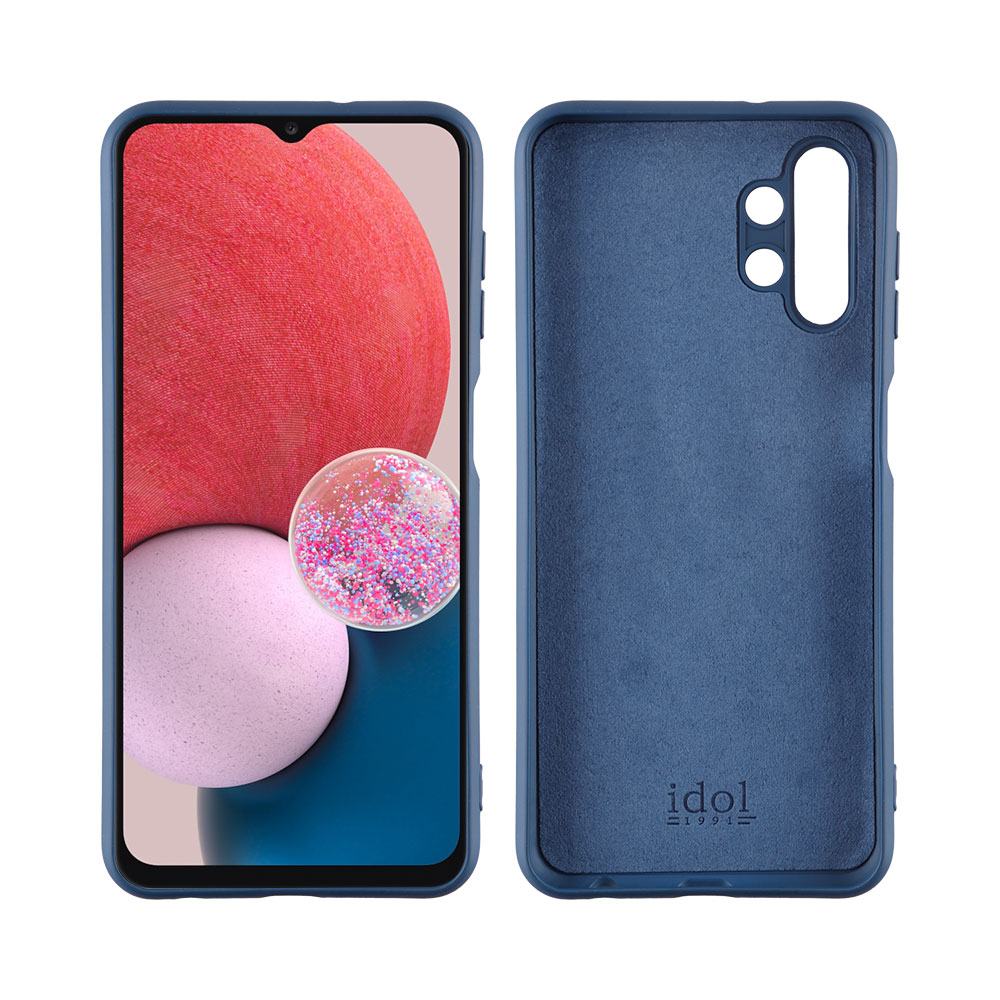 IDOL 1991 ΘΗΚΗ SAMSUNG A13 4G A135/A137 6.6" VELVET TPU 4 SIDE BLUE
