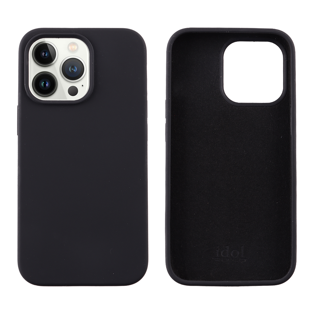 IDOL 1991 ΘΗΚΗ IPHONE 13 MINI 5.4" VELVET ELITE TPU 4 SIDE CAMERA GUARD BLACK