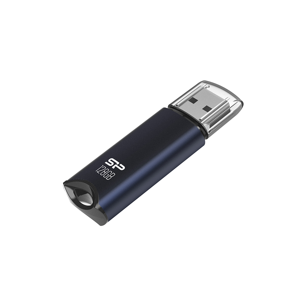 SILICON POWER USB FLASH DRIVE 128GB USB 3.2 MARVEL M02 SP128GBUF3M02V1B BLUE