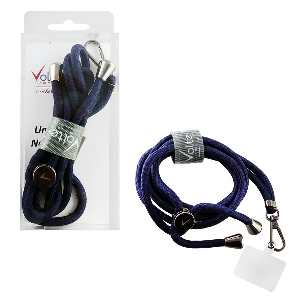 VOLTE-TEL NECK STRAP - ΛΟΥΡΑΚΙ ΛΑΙΜΟΥ ΓΙΑ ΘΗΚΕΣ ΣΚΟΥΡΟ ΜΠΛΕ VT10