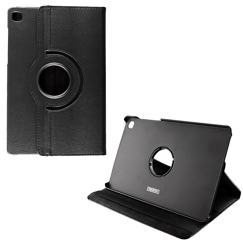 VOLTE-TEL ΘΗΚΗ SAMSUNG T220/T225 TAB A7 LITE 8.7" LEATHER BOOK ROTATING STAND BLACK