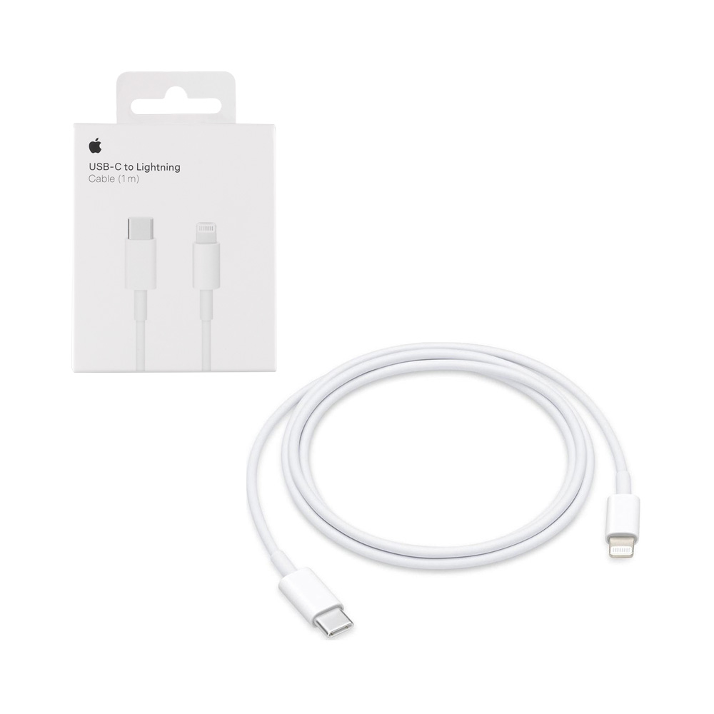 APPLE USB-C TYPE C TO LIGHTNING MM0A3ZM/A A1703 ΦΟΡΤΙΣΗΣ-DATA 1m WHITE PACKING OR