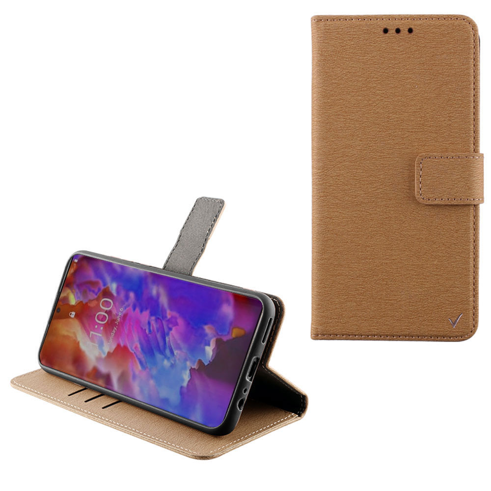 VOLTE-TEL ΘΗΚΗ SAMSUNG S23 ULTRA 5G S918 6.8" ALLURE MAGNET BOOK STAND CLIP GOLD