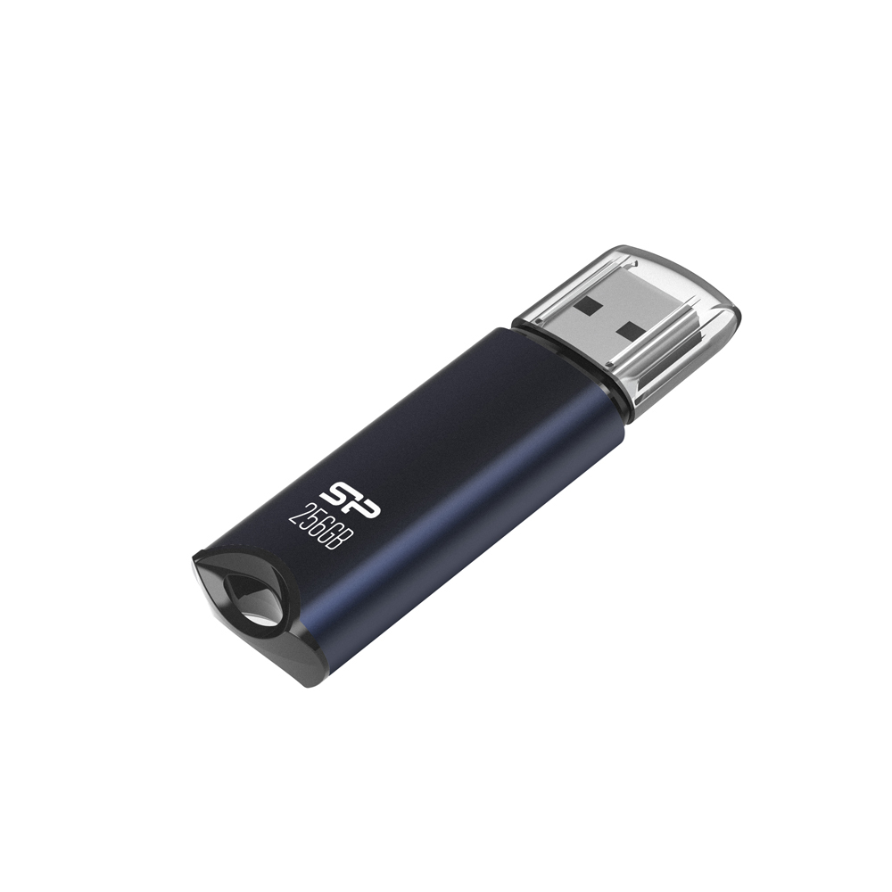 SILICON POWER USB FLASH DRIVE 256GB USB 3.2 MARVEL M02 SP256GBUF3M02V1B BLUE