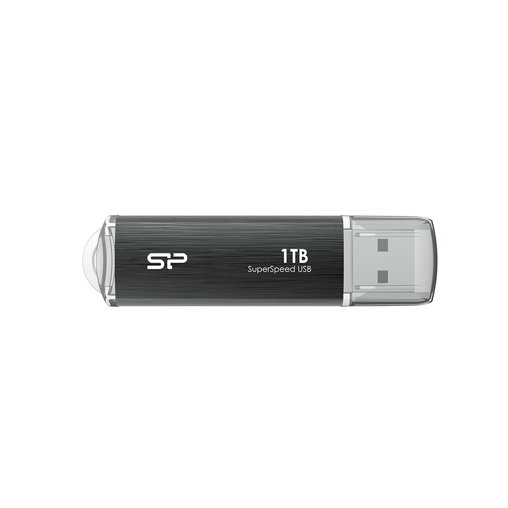 SILICON POWER USB FLASH DRIVE 1TB USB 3.2 MARVEL M80 SP001TBUF3M80V1G GRAY-R/W 1000/800 Mb/s