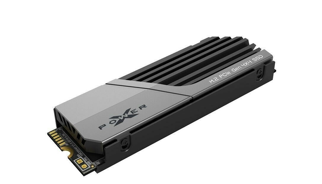 SILICON POWER XS70 SSD PCIe GEN 4x4 NVMe 1.4 3DNAND 2TB M.2 HMB - DRAM Max 7300/6800 Mb/s