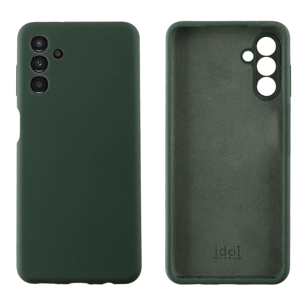 IDOL 1991 ΘΗΚΗ SAMSUNG A54 5G A546 6.4" VELVET ELITE TPU 4 SIDE FULL CAMERA PROTECTION DARK GREEN