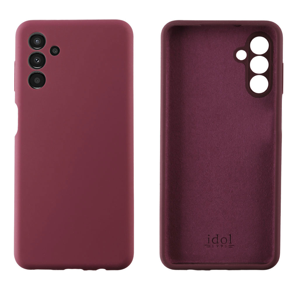 IDOL 1991 ΘΗΚΗ SAMSUNG A54 5G A546 6.4" VELVET ELITE TPU 4 SIDE FULL CAMERA PROTECTION BURGUNDY