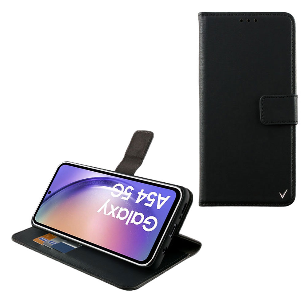 VOLTE-TEL ΘΗΚΗ SAMSUNG A54 5G A546 6.4" ALLURE MAGNET BOOK STAND CLIP BLACK