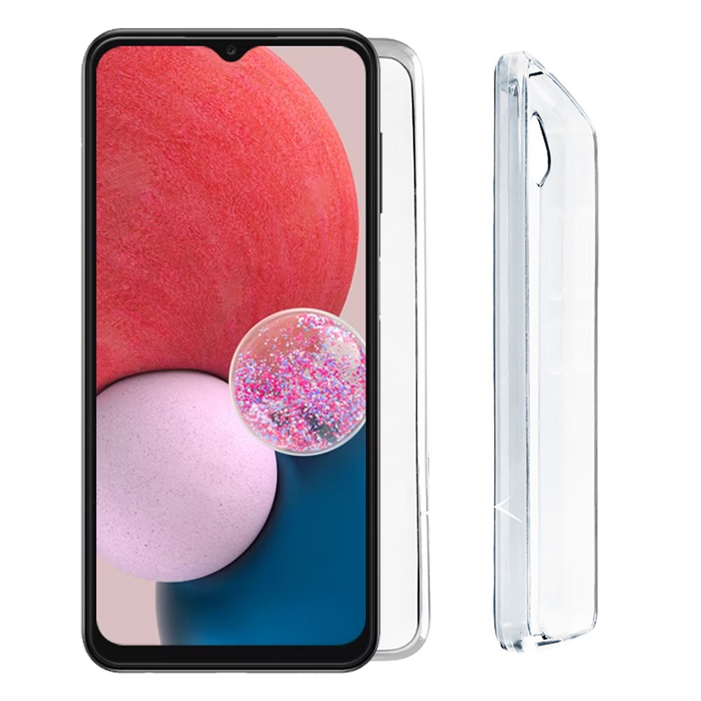 VOLTE-TEL ΘΗΚΗ SAMSUNG A13 4G A135/A137 6.6" SLIMCOLOR AIR TPU CAMERA GUARD ΔΙΑΦΑΝΗ