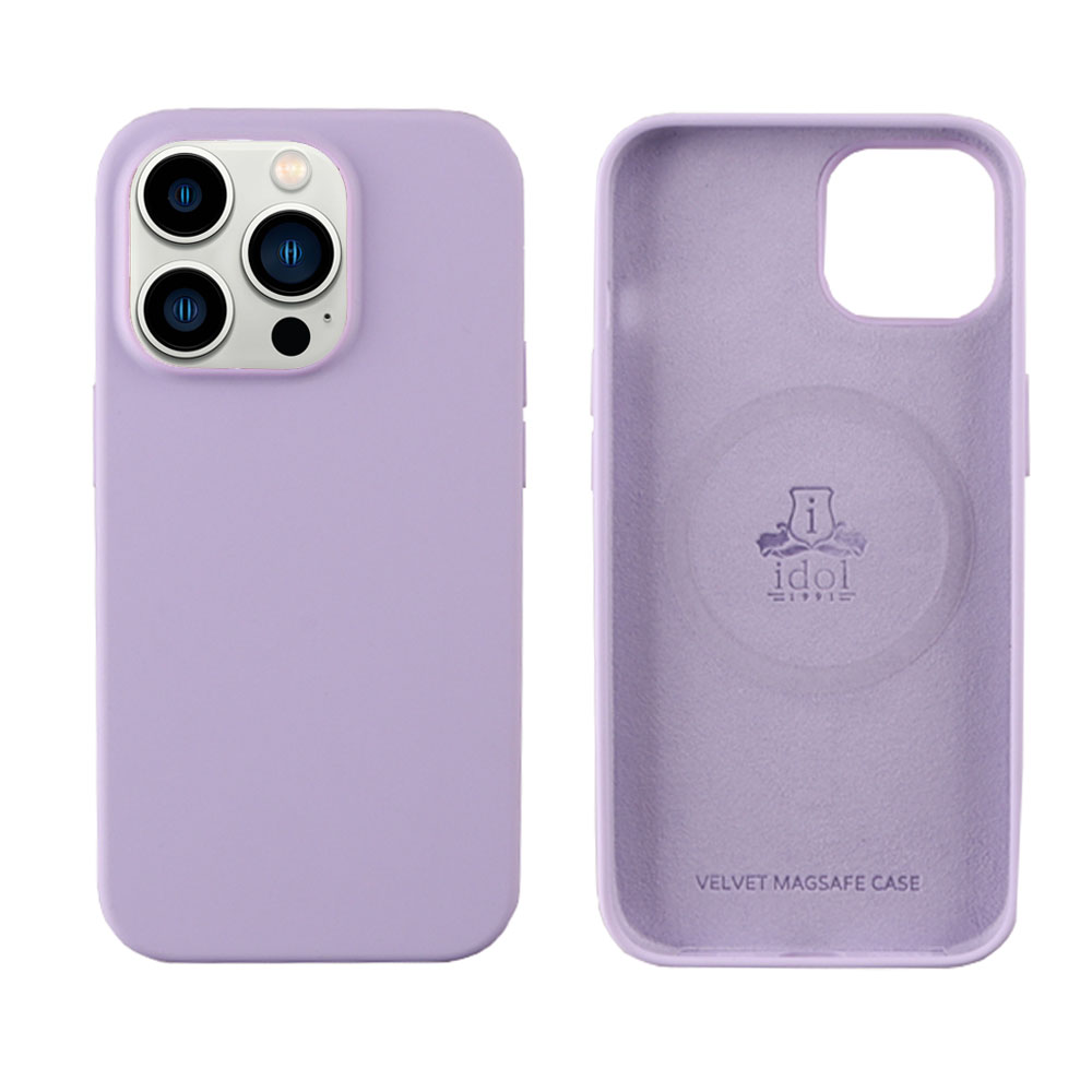 IDOL 1991 ΘΗΚΗ IPHONE 14 PRO 6.1" VELVET MAGSAFE TPU CAMERA GUARD LILAC