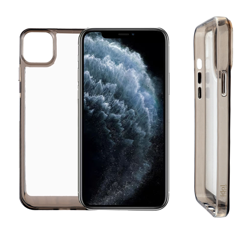 IDOL 1991 ΘΗΚΗ IPHONE 11 PRO 5.8" CRISTALYTE TPU CAMERA GUARD ΔΙΑΦΑΝΗ ΓΚΡΙ