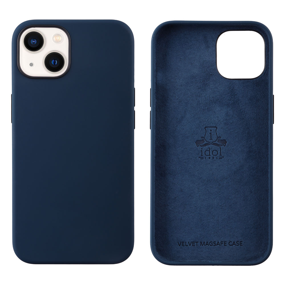 IDOL 1991 ΘΗΚΗ IPHONE 15 6.1" VELVET MAGSAFE TPU CAMERA GUARD BLUE