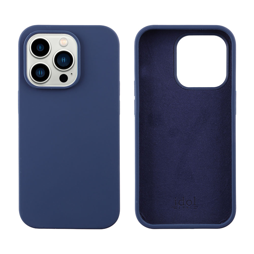 IDOL 1991 ΘΗΚΗ IPHONE 15 PRO 6.1" VELVET ELITE TPU 4 SIDE CAMERA GUARD WINTER BLUE