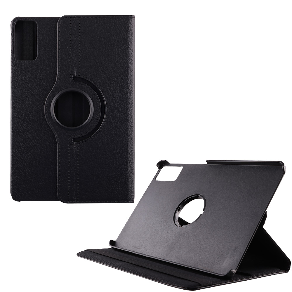 VOLTE-TEL ΘΗΚΗ XIAOMI REDMI PAD SE 11.0" LEATHER BOOK ROTATING STAND BLACK