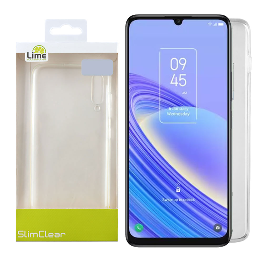 LIME ΘΗΚΗ TCL 40 SE 6.75" SLIMCLEAR TPU CAMERA GUARD ΔΙΑΦΑΝΗ