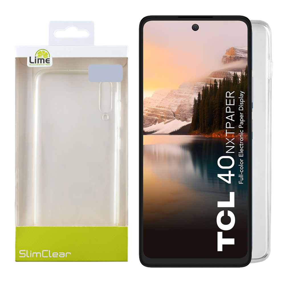 LIME ΘΗΚΗ TCL 40 NXTPAPER 4G T612B 6,78" SLIMCLEAR TPU FULL CAMERA PROTECTION ΔΙΑΦΑΝΗ