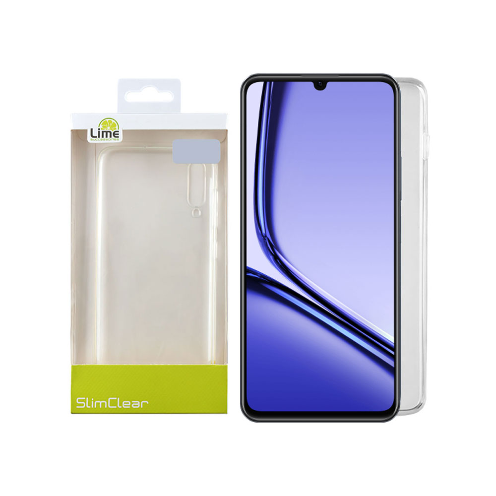 LIME ΘΗΚΗ REALME NOTE 50 4G 6.72" SLIMCLEAR TPU FULL CAMERA PROTECTION ΔΙΑΦΑΝΗ