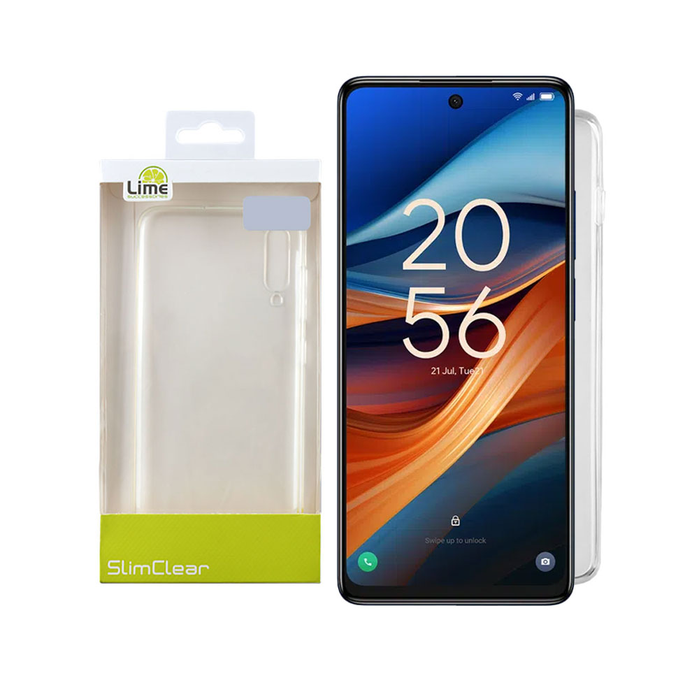 LIME ΘΗΚΗ TCL 50 SE 6.78" SLIMCLEAR TPU FULL CAMERA PROTECTION ΔΙΑΦΑΝΗ