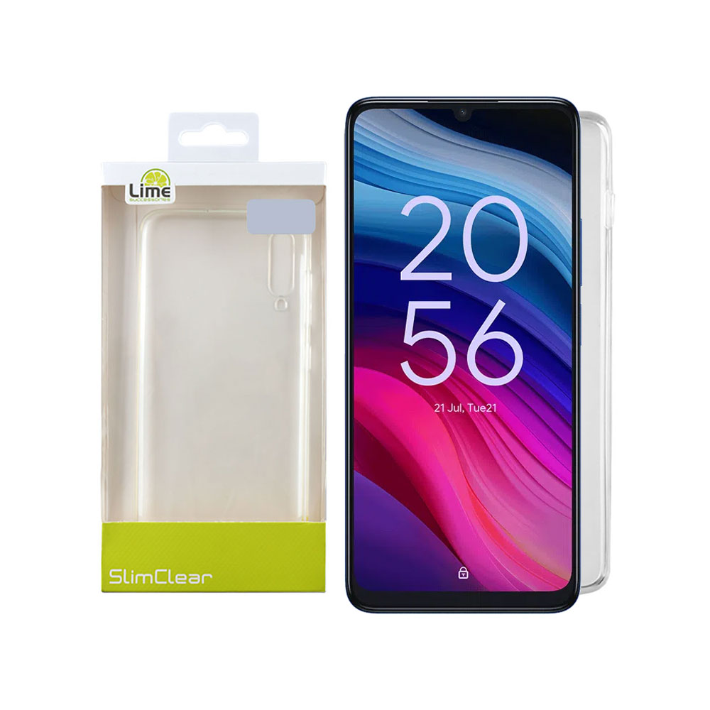 LIME ΘΗΚΗ TCL 505 6.75" SLIMCLEAR TPU FULL CAMERA PROTECTION ΔΙΑΦΑΝΗ