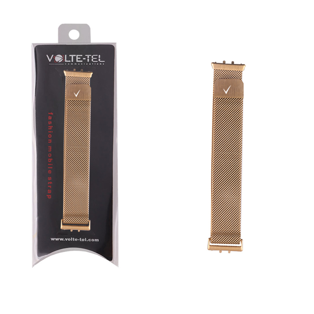 VOLTE-TEL ΛΟΥΡΑΚΙ ΡΟΛΟΓΙΟΥ ΜΕΤΑΛΛΙΚΟ SAMSUNG GALAXY FIT 3 R390 MILAN GOLD