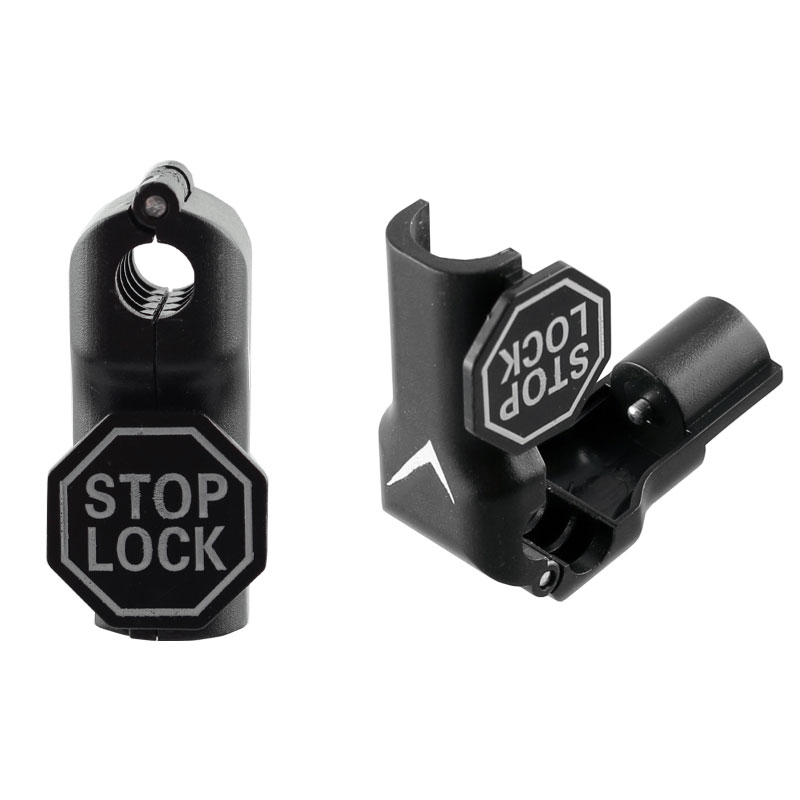 VOLTE-TEL ΑΝΤΙΚΛΕΠΤΙΚΗ ΑΣΦΑΛΕΙΑ ΓΑΝΤΖΟΥ STOP LOCK 5mm BLACK